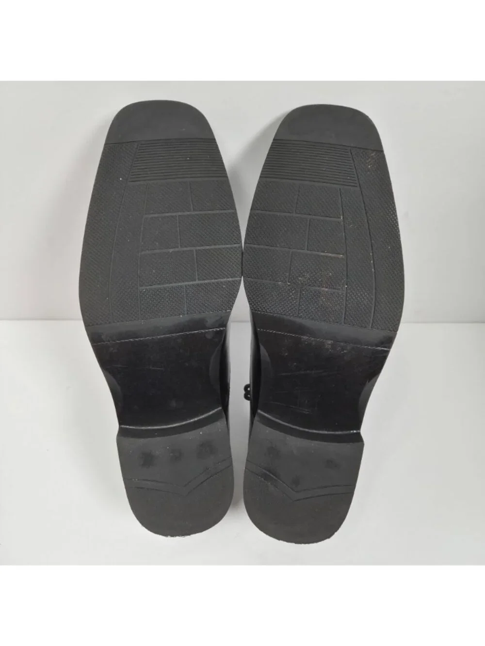 Alfani Ralphie Men's Black Leather Dress Shoes Size 8.5M